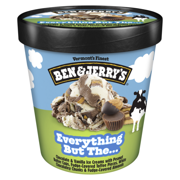 Ben & Jerry's Everything But The… Chocolate & Vanilla Ice Cream Pint