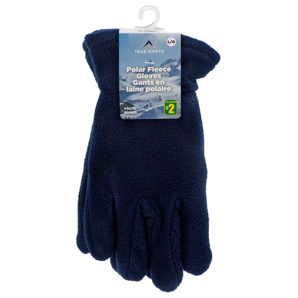 Youth Polar Fleece Gloves Same-Day Delivery | Dollarama
