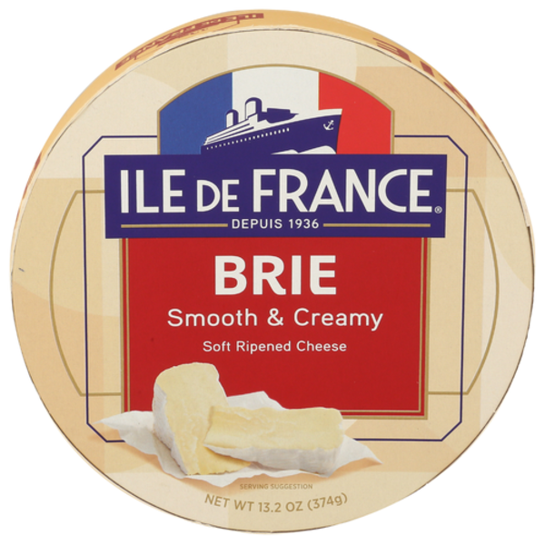 Ile De France Soft Ripened Double Cream Baby Brie Cheese Same-Day