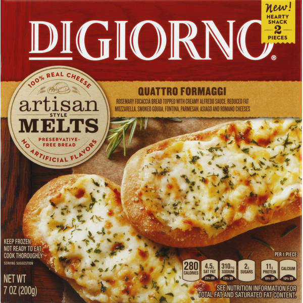 DiGiorno Artisan Style Melts Quattro Formaggi Same-Day Delivery or
