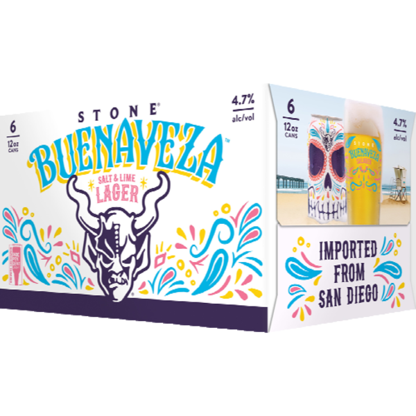 Stone Brewing Co Bueanaveza Salt & Lime Lager 6 Pack Cans