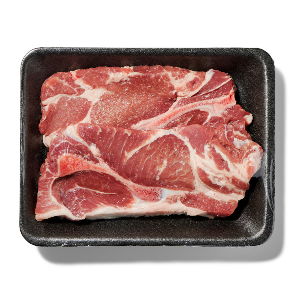 Meijer All Natural Bone-in Pork Shoulder Blade Steak