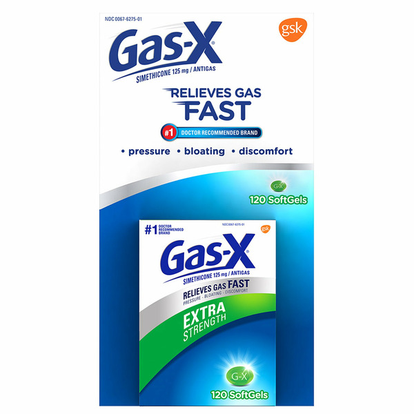 Gas-X Extra Strength, 120 Softgels