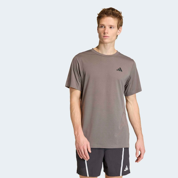 adidas Men's Designed for Training Essentials T-Shirt, XL - Charcoal