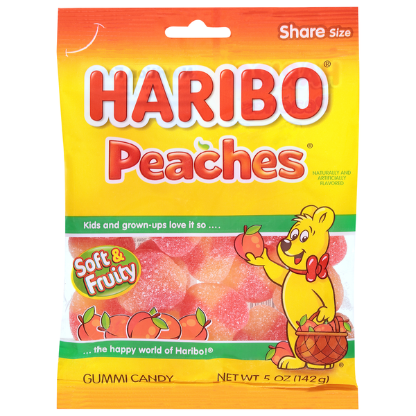 HARIBO Peaches Gummi Candy