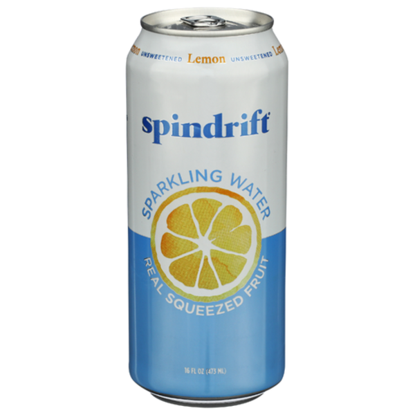 Spindrift Sparkling Water & Real Squeezed Fruit Lemon