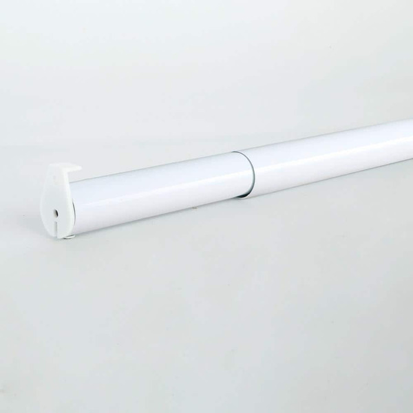 Everbilt 1 Pack Rod 30in W-48in W White Regular Duty Steel Hanging Rod Closet Rod