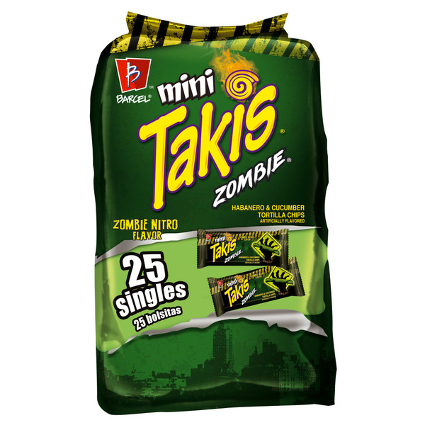 Takis Mini Zombie Habanero & Cucumber Tortilla Chips Same-Day