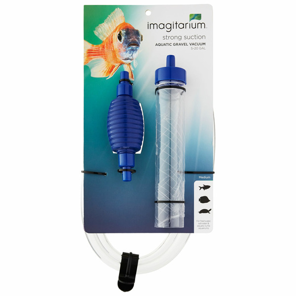 Imagitarium Strong Suction Aquatic Gravel Vacuum Medium