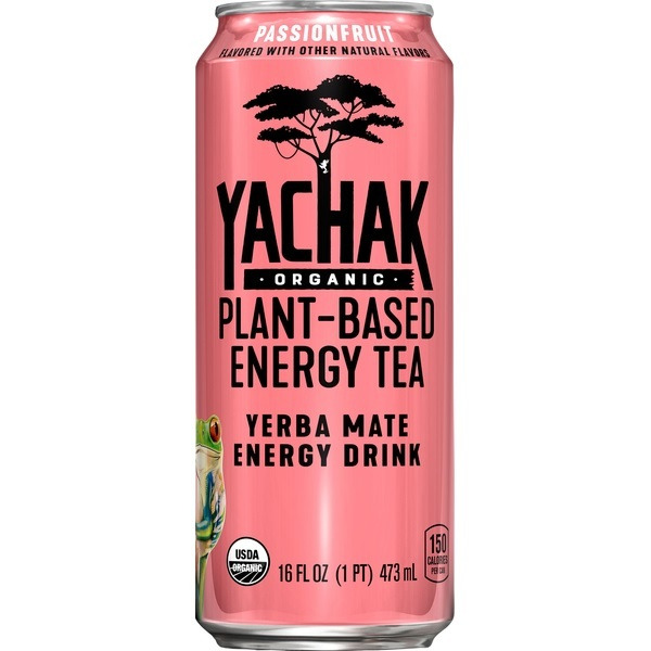 YACHAK Yerba Mate Passion Fruit Energy Drink Same-Day Delivery