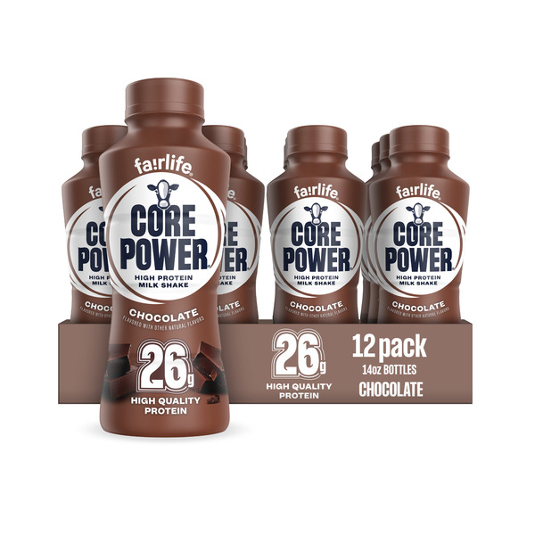 Core Power Protein Shake, Chocolate, 26G Bottle Same-Day Delivery