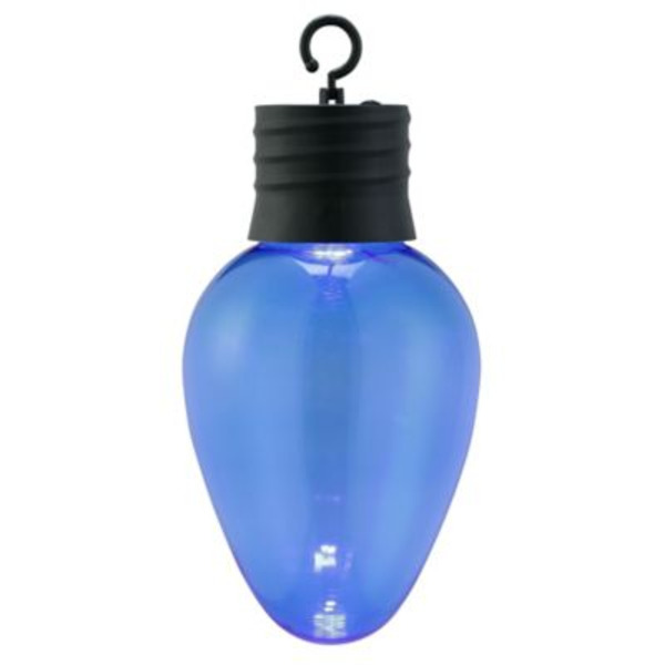 Red Shed Jumbo C7 Hanging Christmas Light Bulb, Blue