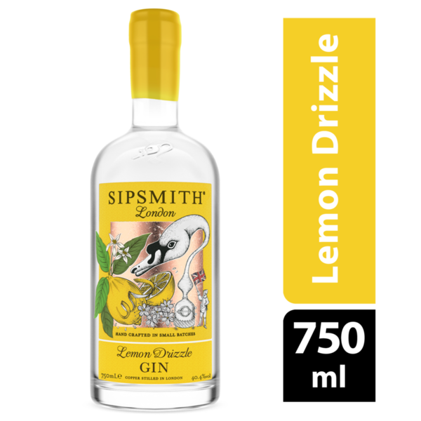 Sipsmith Distillery Lemon Drizzle Gin Same-Day Delivery | Binny's