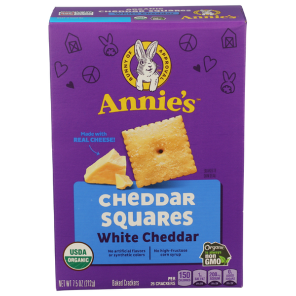Annie's Homegrown Organic White Cheddar Squares