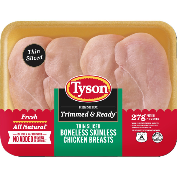 Tyson Thin Sliced Chicken Breast