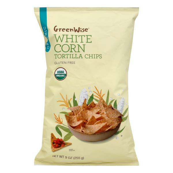 Publix GreenWise Tortilla Chips, Organic, White Corn SameDay Delivery