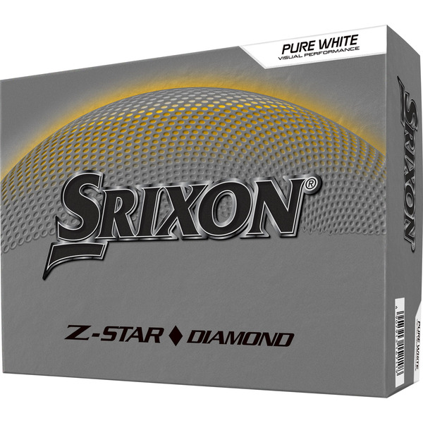 Srixon 2025 Z-Star Diamond Golf Balls - White