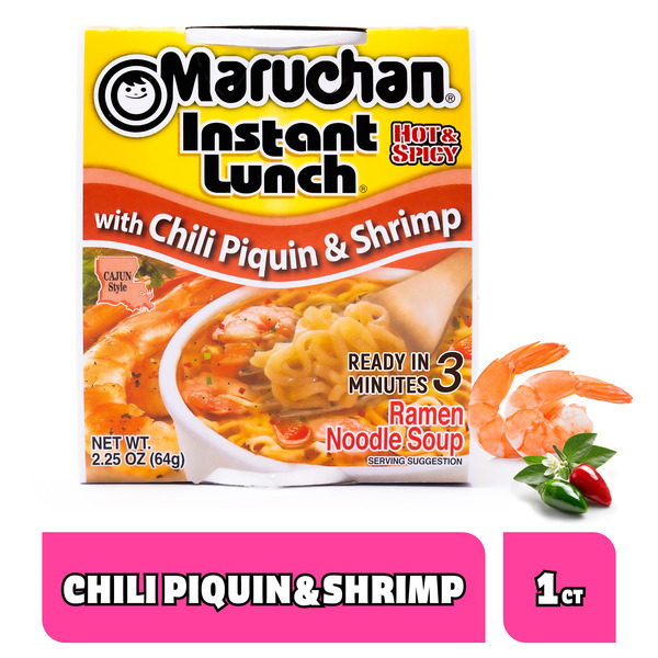 Maruchan Instant Lunch with Chili Piquin & Shrimp