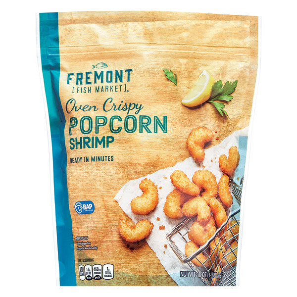 Fremont Fish Market Oven Crispy Popcorn Shrimp Same-Day Delivery
