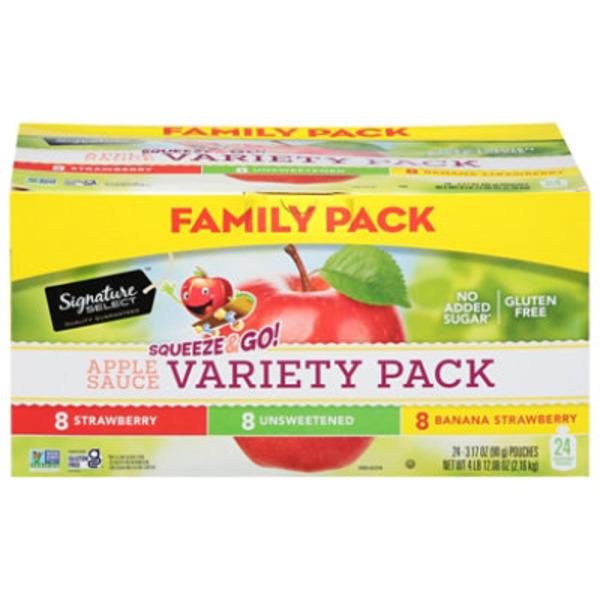Signature SELECT Family Pack SS Applesauce Variety