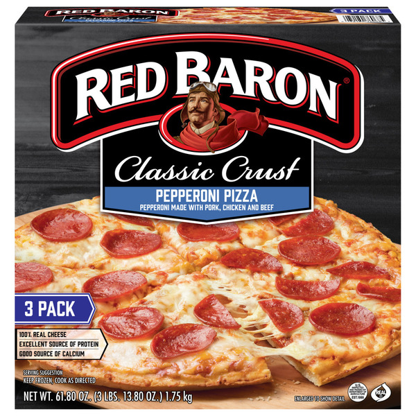 Red Baron Pepperoni Classic Crust Frozen Pizza
