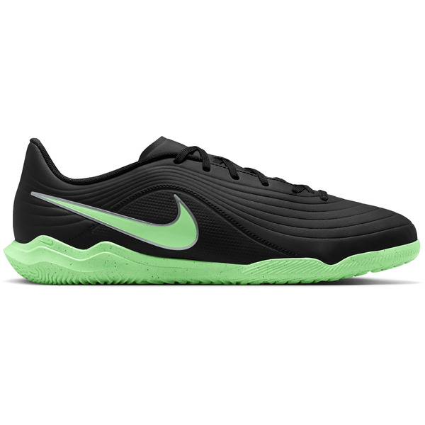 Nike Tiempo Maestro Club Indoor Soccer Shoes, Size M8.5/W10.0, Medium/D - Black/Green