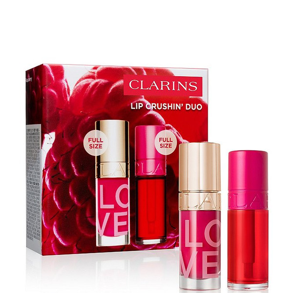 Clarins Lip Crushin' Lip Oil  Lip Stain Duo Set