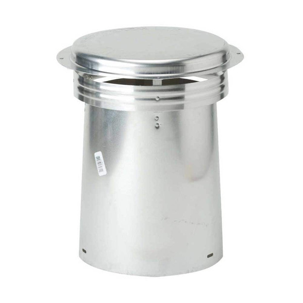 Gibraltar Building Products 4 In. Aluminum Code Cap Top Vent Pipe Flashing