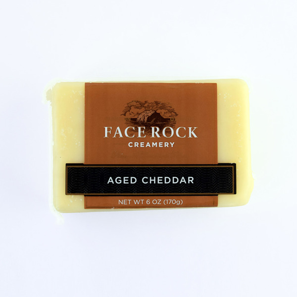 Face Rock Creamery Aged Cheddar, Aged 12 Months