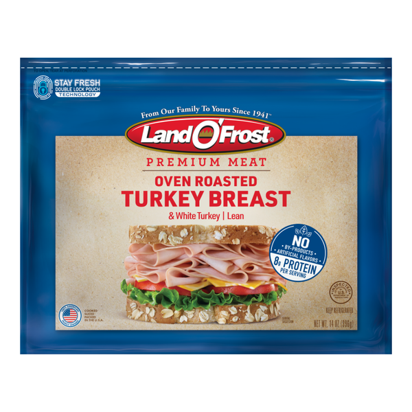 Land O’Frost Honey Smoked Turkey Breast & White Turkey