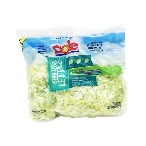 Dole Shredded Lettuce