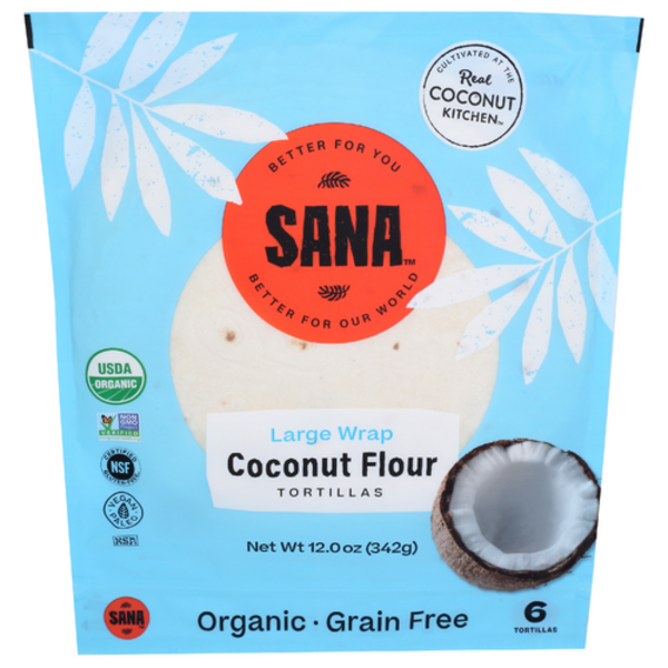 SANA Organic Grain Free Large Wraps Same-Day Delivery or Pickup