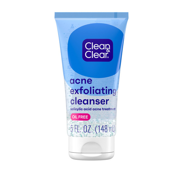 『新品未開封』SKIN CLEAR PEEL CLEANSING 600g Clean & Clear Acne Exfoliating Facial Cleanser, 2% Salicylic Acid
