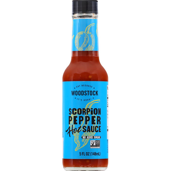 WOODSTOCK Hot Sauce, Scorpion Pepper Same-Day Delivery or Pickup