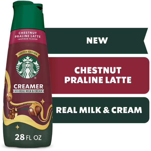 Starbucks Chestnut Praline Latte Inspired Dairy Creamer- Same-Day