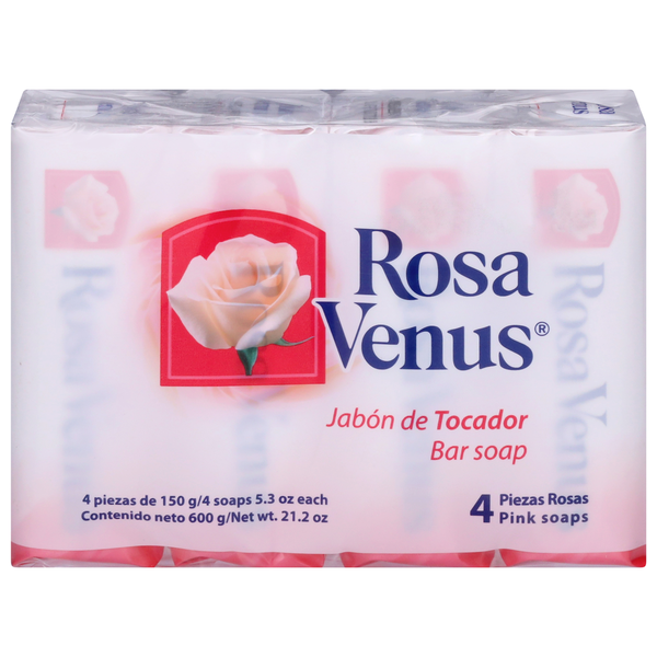 Rosa Venus Pink Bar Soap Same-Day Delivery | El Rancho Supermercado