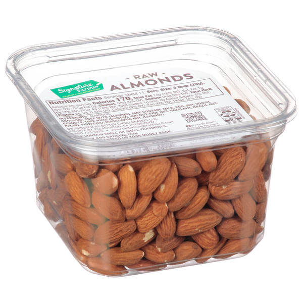 Signature Farms Almonds, Raw