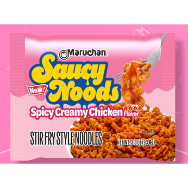 Maruchan - Saucy Noods, Spicy Creamy Chicken Flavor, 3.3 oz - 20 ct
