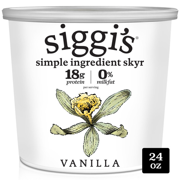 Siggi's Icelandic Skyr Nonfat Yogurt Vanilla Same-Day Delivery or