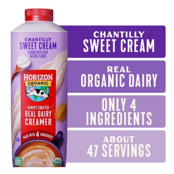 Horizon Organic Real Dairy Chantilly Sweet Cream Coffee Creamer
