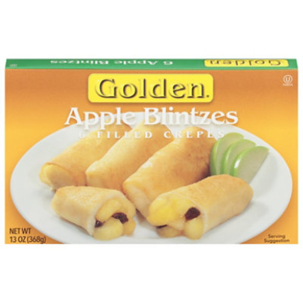 Golden Apple Blintzes Filled Crepes