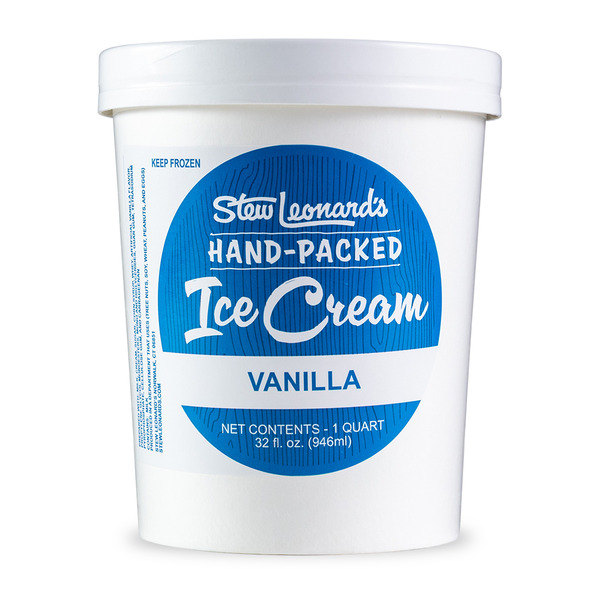 Stew Leonard's Hand Packed Vanilla Ice Cream Same-Day Delivery or