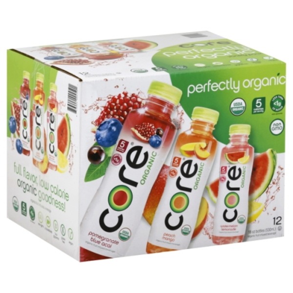 Core Organics Organic Fruit Infused Drink Variety Pack (18 fl oz) from