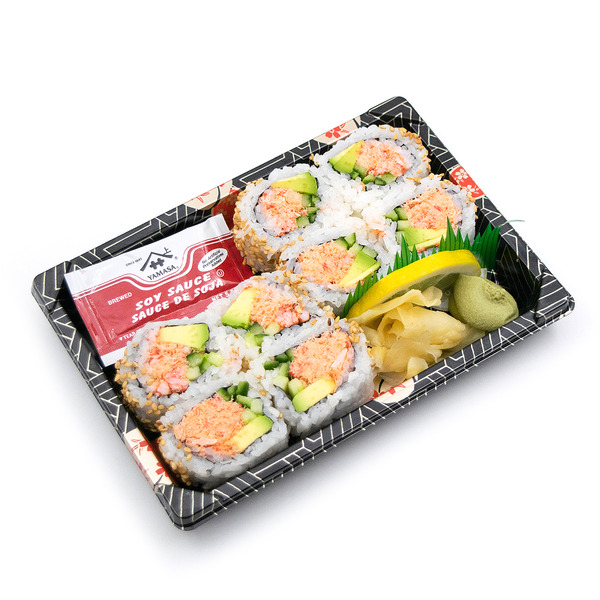 Kikka Sushi Crab Meat California Roll Same-Day Delivery or Pickup