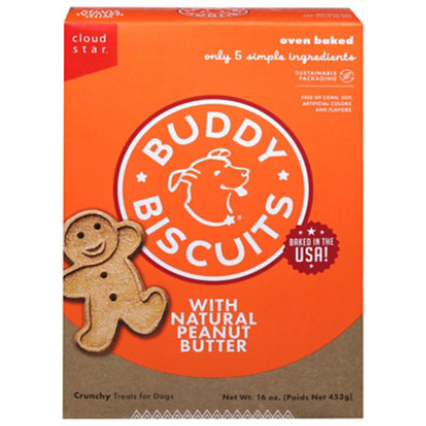 Buddy Biscuits Oven Baked Crunchy Treats for Dogs