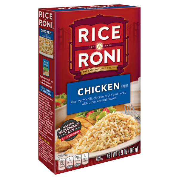 Wegmans Rico Rice Wegmans Rice-A-Roni Rice A Roni Rice & Vermicelli Chicken Broth And ...