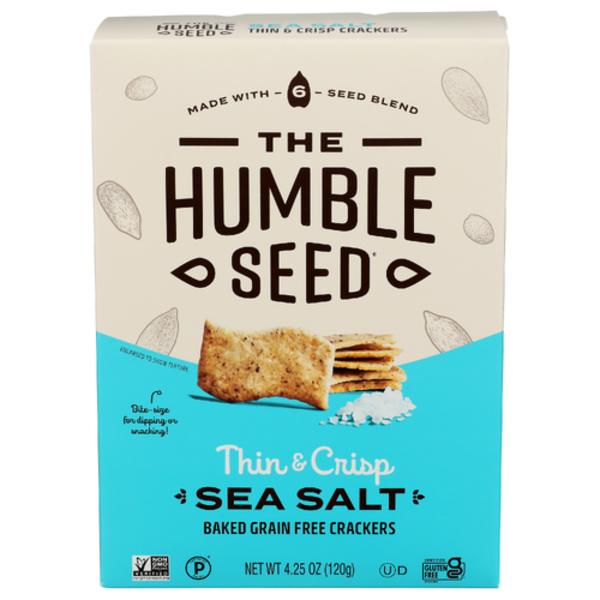 The Humble Seed Sea Salt Grain Free Crackers