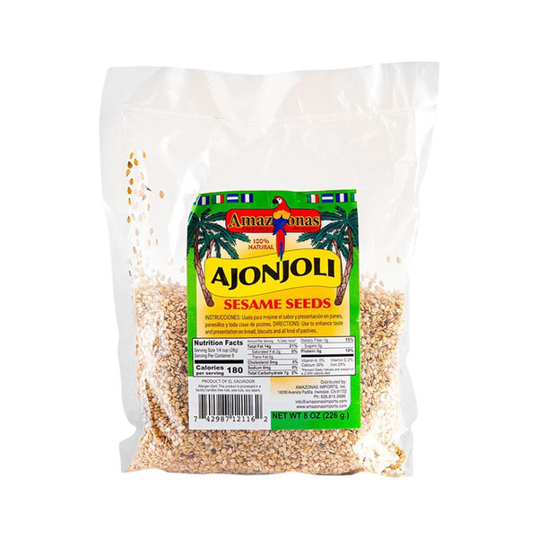 Amazonas Rainforest Products Ajonjoli Sesame Seeds Same-Day