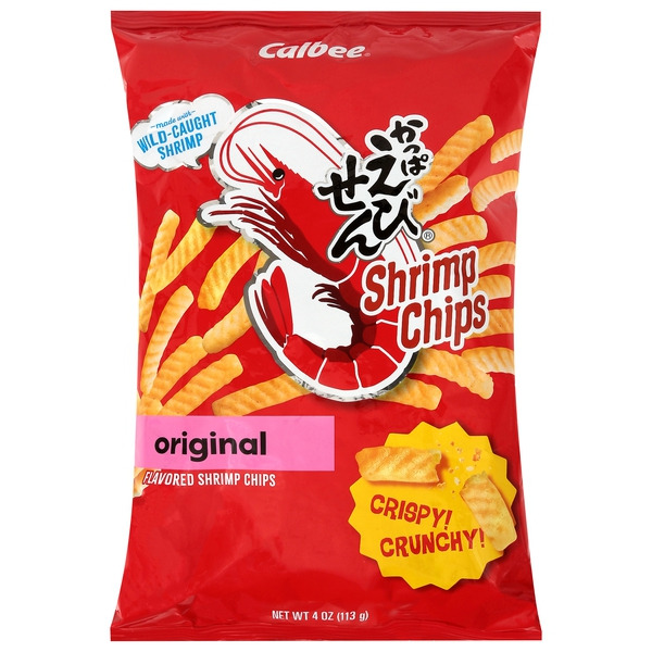 Calbee Shrimp Chips, Original, Baked Same-Day Delivery or Pickup