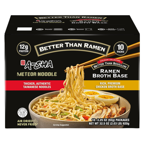Better than Ramen, Chicken & Tonkotsu, 3.25 oz, 10-count